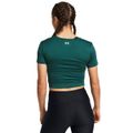 Dámske Tričko Motion Crossover Crop SS Blue - Under Armour, veľkosť XS