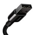 Baseus Tungsten Gold kábel USB na iP 2,4A 2 m (čierny)