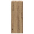 vidaXL závesná nástenná skriňa Artisan Dub 69,5x32,5x90 cm