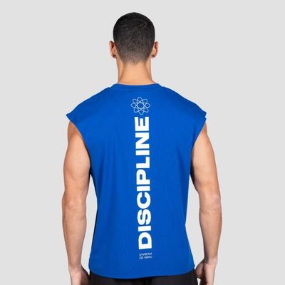 Tielko Discipline Blue - GymBeam, veľkosť S