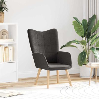 vidaXL kreslo Tmavo šedá 62 x 67 x 95,5 cm Sherpa látka