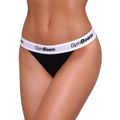 Nohavičky Tanga 3Pack Black - GymBeam, veľkosť XL, veľkosť oblečenia XL