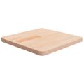 vidaXL Štvorcová stolová doska 40x40x2,5 cm neošetrený dubový masív