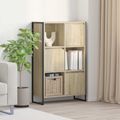 vidaXL Knižnica 68 x 30 x 108.5 cm Kompozitné drevo Sonoma
