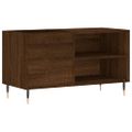 vidaXL Skrinka na platne hnedý dub 85x38x48 cm kompozitné drevo