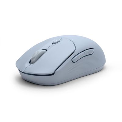 HP 400 Quiet/Kancelárska/Optická/Pre pravákov/1 200 DPI/USB+BT/Modrá