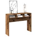 vidaXL Konzolový stolík Old Wood 105x30x80 cm Engineered Wood