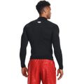 Kompresné tričko HG Armour Comp Mock LS Black - Under Armour, veľkosť L, veľkosť oblečenia L