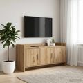 vidaXL TV skrinka 102 x 33 x 47 cm Dub artisan Kompozitné drevo