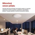 Mikrovlnný senzor prítomnosti IP20 24GHZ 2000W biela