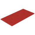 vidaXL Nástenné panely 12 ks vínovočervené 60x30 cm umelá koža 2,16 m²