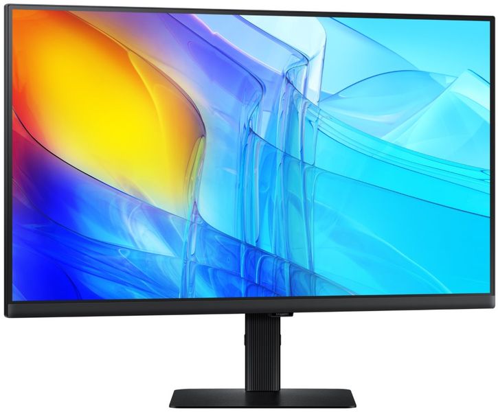 Samsung ViewFinity S8/S80D/27"/IPS/4K UHD/60Hz/5ms/Black/2R LED monitor, 27", 3840×2160, IPS, 5ms, 350cd/m2, HDMI, DisplayPort, 3× USB, Pivot, čierny, energ. tr. F