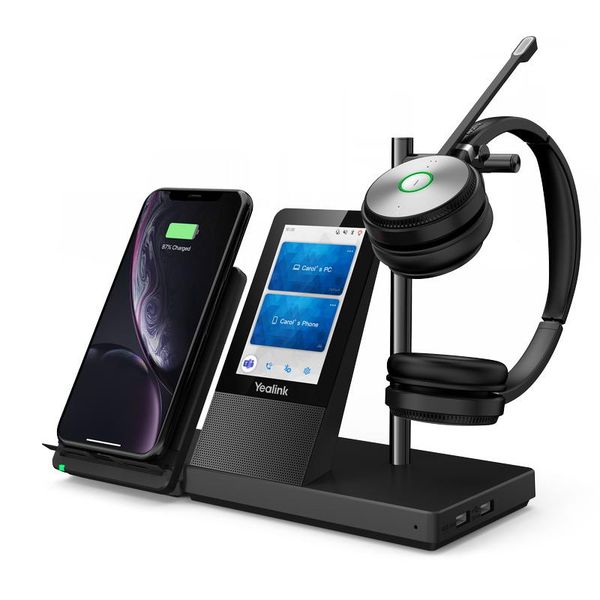 Yealink WHC60 bezdrôtový nabíjač k mobilným telefónom na náhl. sady WH66/WH67