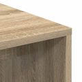 vidaXL Stôl Sonoma dub 102 x 50 x 124 cm Kompozitné drevo