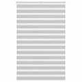 vidaXL Zebra roleta svetlosivá 140x230cm šírka látky 135,9cm polyester