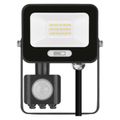 LED reflektor GLARO EMOS ZS2314B s pohybovým čidlom, 10 W, čierna, IP54, 1000 lm, neutrálna biela
