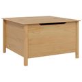 vidaXL Konferenčný stolík HILL Medová hnedá 79.5 x 79.5 x 49 cm