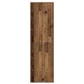 vidaXL Šatník do chodby, staré drevo 55x25x189 cm, kompozitné drevo