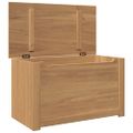 vidaXL Úložný box s vekom PANAMA 79x42x46 cm borovicový masív
