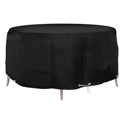 vidaXL Obal na záhradný nábytok 10 očiek Ø260x90 cm okrúhly