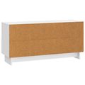 vidaXL TV skrinka Biela s vysokým leskom 102 x 34,5 x 50 cm