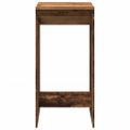 vidaXL Barový stôl staré drevo 51x50x103,5 cm kompozitné drevo