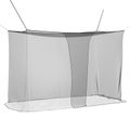 vidaXL Sieť proti komárom na posteľ 156 mesh Čierna 220 x 120 x 150 cm