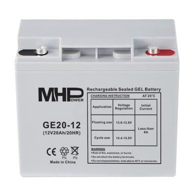 Batéria olovená 12V / 20 Ah MHPower GE20-12 GEL