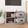vidaXL TV skrinka sivá sonoma 73x35,5x47,5 cm spracované drevo