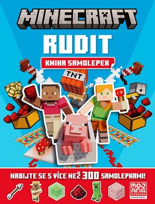 Minecraft Rudit Kniha samolepek