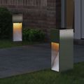vidaXL Solárna LED chodníková lampa 2 ks Teplá biela 18 x 18 x 50 cm