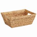 vidaXL Úložné košíky 2 ks Vodný hyacint 38 x 28 x 15 cm Prírodná