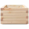 vidaXL Záhradný kvetináč 110x40x26,5 cm masívna borovica