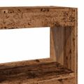 vidaXL Skriňa na knihy/Izbový prepážka Old Wood 40x30x72 cm
