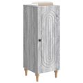 vidaXL Servírovacia skriňa Sivá sonoma 33 x 34,5 x 90 cm