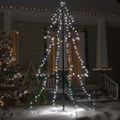 vidaXL Vianočný stromček, kužeľ, 240 LED, dovnútra aj von 118x180 cm