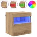 vidaXL TV nástenná skriňa 40 x 30 x 40 cm Remeselný dub
