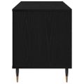 vidaXL Skrinka na gramofónové platne Čierny dub 100 x 38 x 48 cm