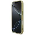 Puzdro Guess Fixed Glitter Big 4G Metal Frame pre iPhone 17 Pro zlaté