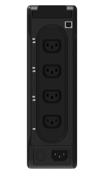 Eaton UPS 1/1fáze, 700VA -3P Ellipse 700 USB IEC Záložní zdroj, 700VA, 420W, 1/1 fáze, tower, 3+1 (IEC), USB, cerný