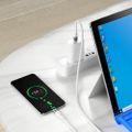 Forever Core High Power kábel USB - USB-C 2,0 m biely 100W pre GaN