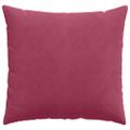 vidaXL Vankúše na pohovku 2 pcs Víno červené 45 x 45 cm
