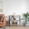 vidaXL Regál na knihy 4 úrovní 82 x 32 x 79 cm Kompozitné drevo