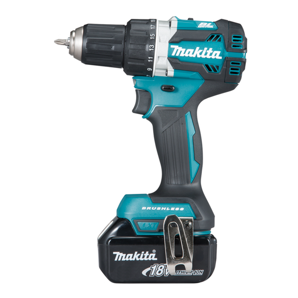 Makita Aku bezuhlíkový šroubovák Li-ion LXT 18V, 3,0 Ah,Makpac