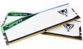 Patriot Viper Elite 5/DDR5/48GB/6000MHz/CL42/2x24GB/RGB/White Operacní pamet, DDR5, 48GB (2× 24GB kit), 6000MHz, CL42, 1,35V, s chladicem, bílá