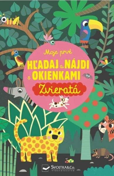 Moje prvé Hľadaj a nájdi s okienkami Zvieratá