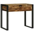 vidaXL Toaletné stolíky do spálne Hnedá 90 x 50 x 75 cm Mangový masív