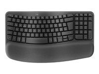 Klávesnica - bezdrôtová - 2,4 GHz, Bluetooth LE - QWERTY - US medzinárodná - grafit