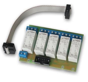 GWL/Power Rozširujúci modul na LAN ovládače v3, 5 relé, 9 - 30 V (16A)