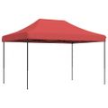 vidaXL Skladací pop-up párty stan burgundský 410x279x315 cm
